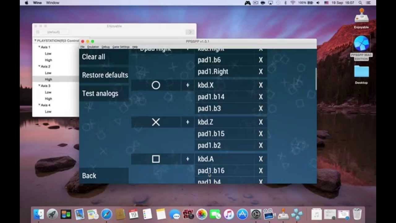 ps4 controller emulator mac